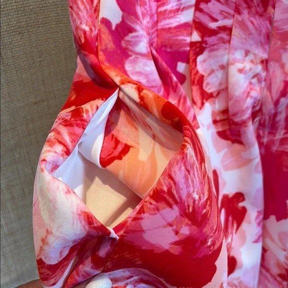 Jessica H. Floral Pink Sleeveless Dress - Picture 5 of 10